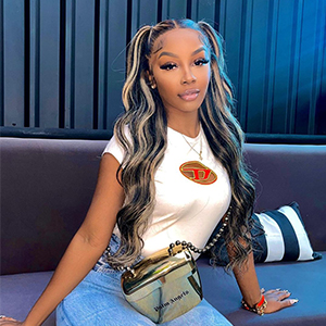 180% Density Ombre Glueless Wigs Human Hair Pre Plucked With Baby Hair for Women Balayage Wig