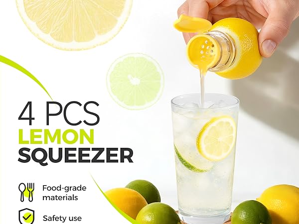 Amazon.com: Lemon Squeezer Screw-Top, 4PCS Manual Juicer