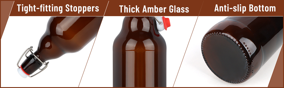 Flip Top Brewing Bottles