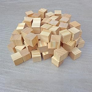 wooden cubes
