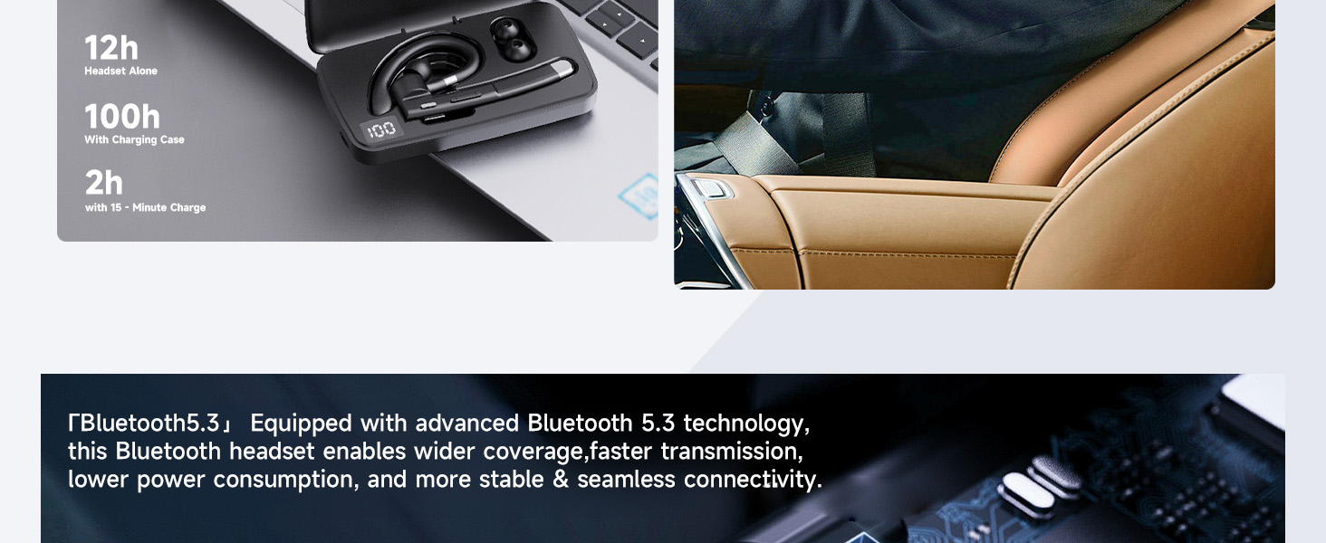 Bluetooth 5.3 headset