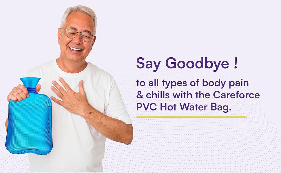 Careforce Hot Water Bag for Full Body Pain Relief Hot Bags for Pain