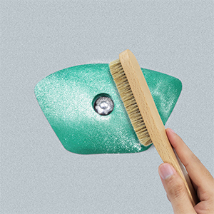 Holds Brush