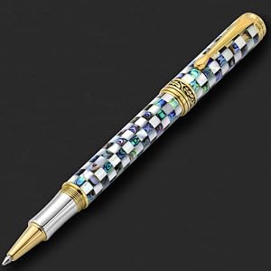 xezo 万年筆　ジュビリー　字幅　M Amazon | Xezo Maestro ジュビリー万年筆 中学ペン先 塩水白色