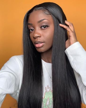 Lace front wig
