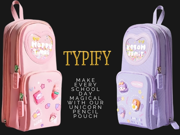 Pink pencil case