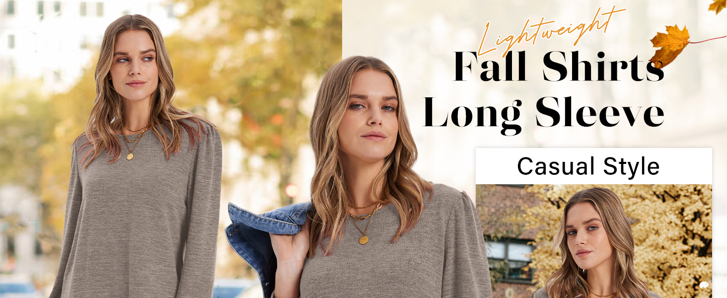 long sleeve shirts for women
