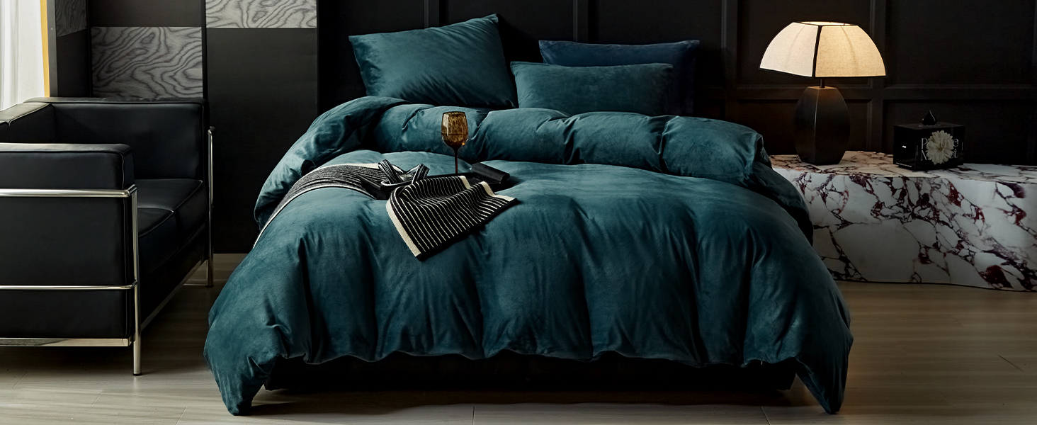 textured duvet cover