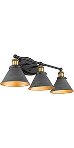 vanity light horn WL9172-3