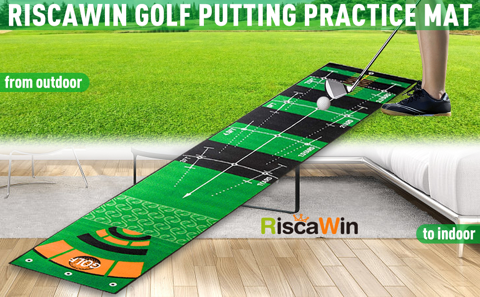 Golf Putting Green Mat, Putting Matt for Indoors Home Use