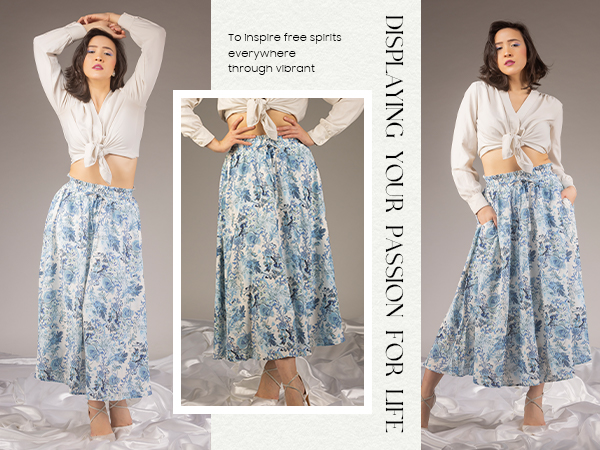 Amazon.com: Long Skirts for Women Summer Cottagecore Floral