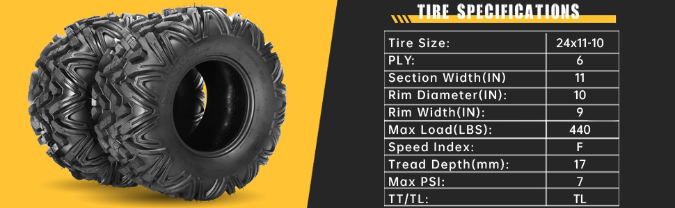 24x11x10 ATV tires 24X11X10 utv tires 24/11-10 tires