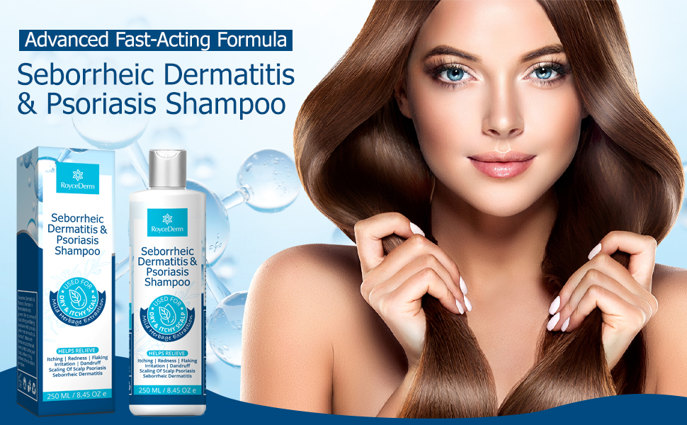 Seborrheic Dermatitis Shampoo, Psoriasis Shampoo, Folliculitis Shampoo