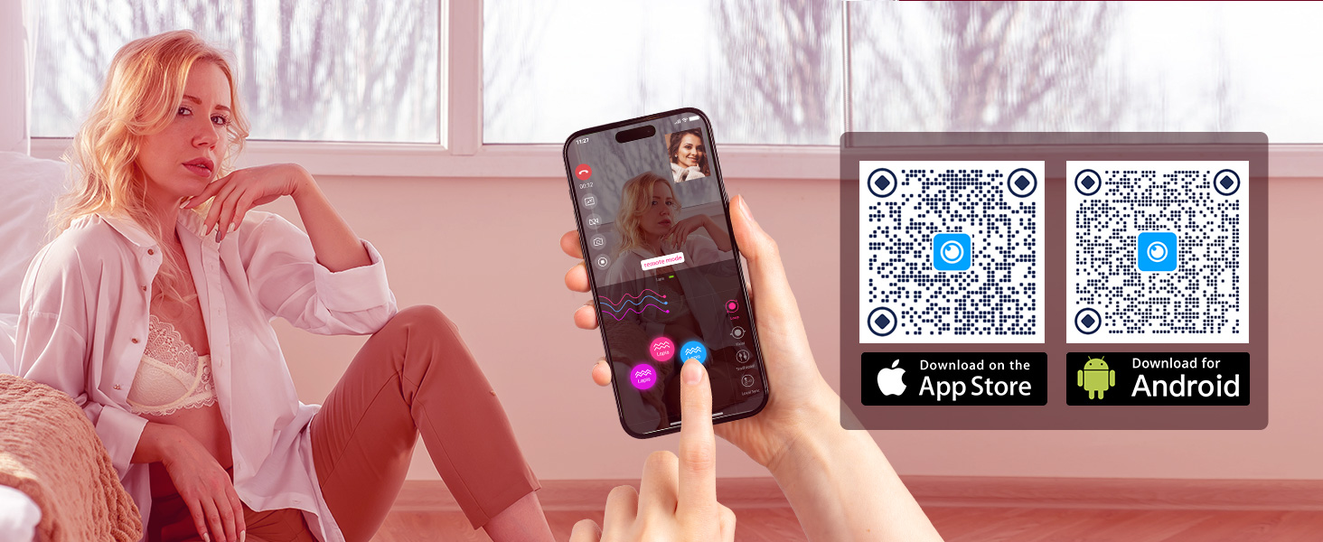 lovense remote app wireless control lesbian sex toys