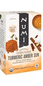 turmeric amber sun tea