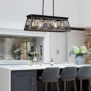 black chandeliers for dining room