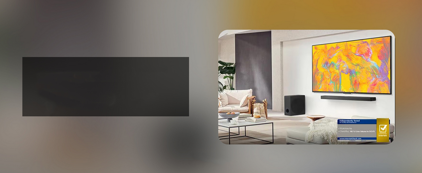 Dynamic QNED Color with 100% Color Volume