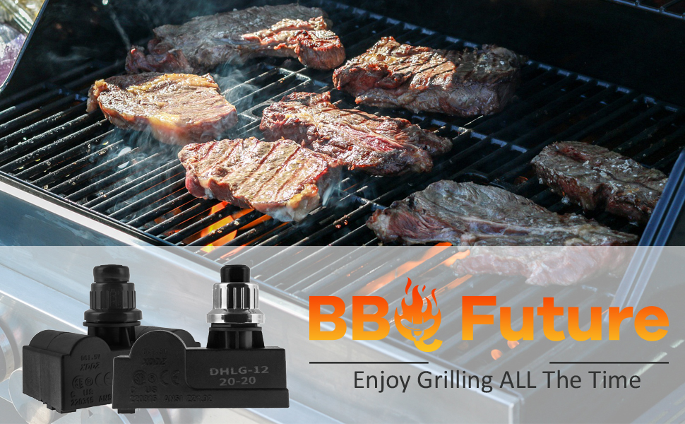 MixRBBQ Grill Ignitor 2 Outlets Replacement for CharBroil