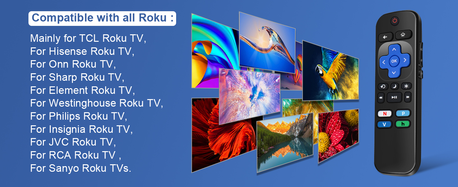 Universal TV Replacement Remote