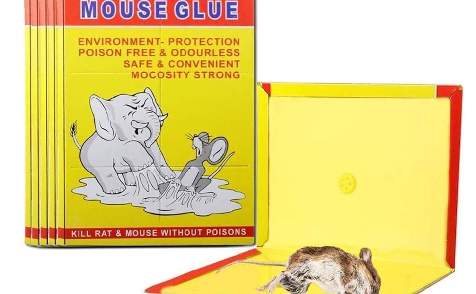 NITLOK® Mouse Glue Pad Insect Rodent Lizard Trap Rat Catcher Adhesive