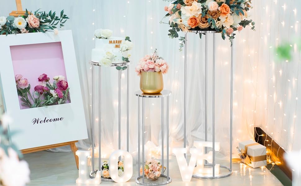 Cylinder Stands for Party Cylinder Pedestal Stand for