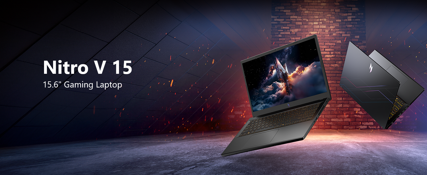 acer nitro V Intel; RTX laptop; 15.6” gaming laptop; Intel gaming laptops; DDR5; RTX 40; Creator
