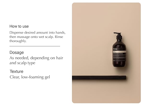 Amazon.com : Aesop Shampoo | Soften Hair, Restore Shine