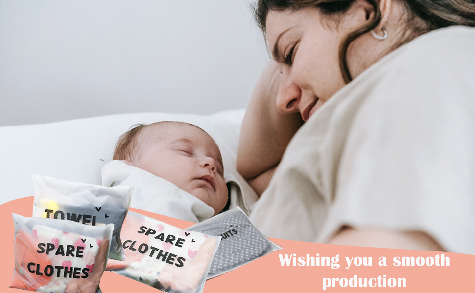 LMLMCREA 16 Pack Hospital Bags for Labor and Delivery,11 x