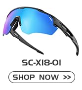SCVCN Polarized Sport Sunglasses High Definition High Contrast Lenses with 3 Interchangeable Lens...