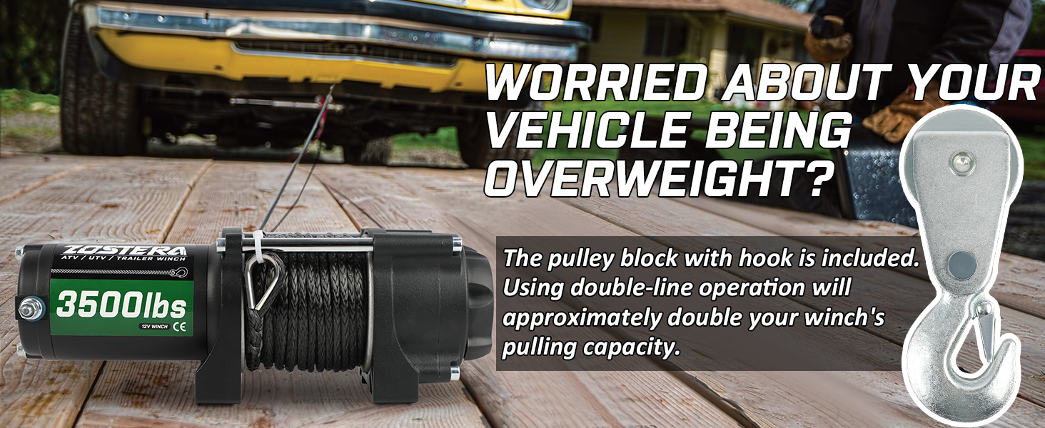 WINCH FOR UTV