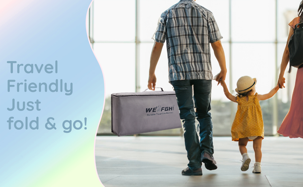 Pack and Play Mattress 三折 A+6