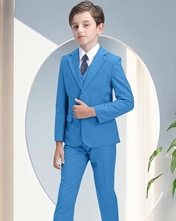 boys suit slim fit wedding easter outfit christmas suit for boys