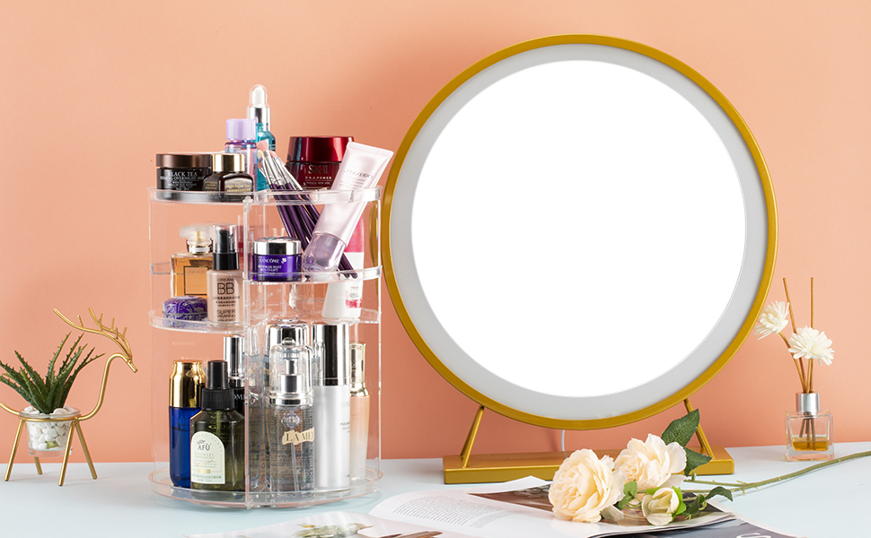 Argox 360 Rotating Makeup Organizer
