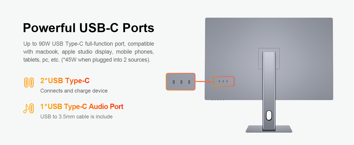 oled monitor 4k 32 usb c