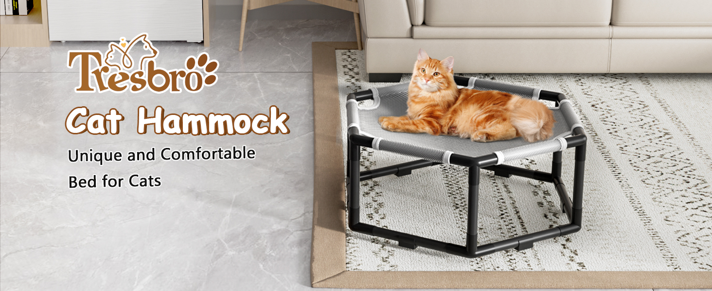 Tresbro Hexagon Cat hammock bed