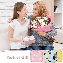 4 Pcs Sanitary Napkin Pouch, Cute Portable Fashion Nursing Sanitary Pouches for Women