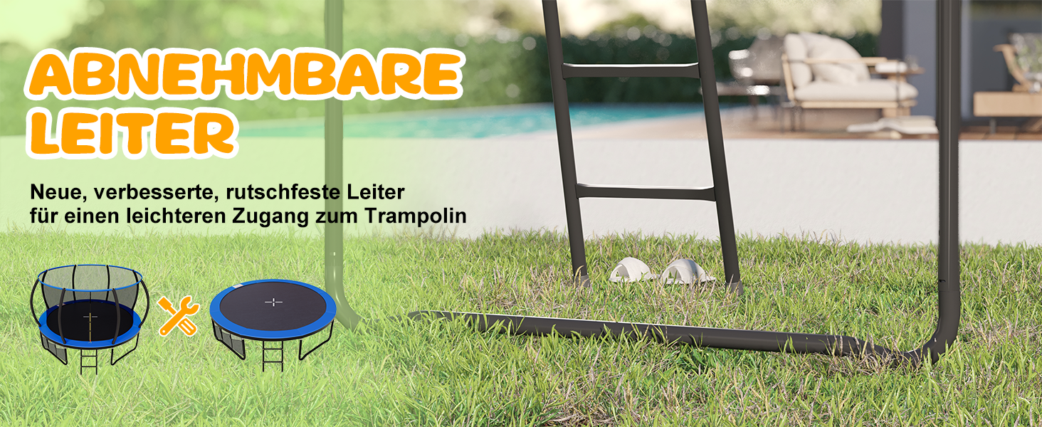 Devoko Outdoor Trampolin, TÜV GS-Zertifikat, Kindertrampolin mit Sicherheitsnetz A6091d4f 6aa7 4ea8 9bdc Ab16130b8a58. CR0,0,1464,600 PT0 SX1464 V1