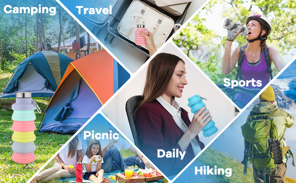 Collapsible Water Bottles