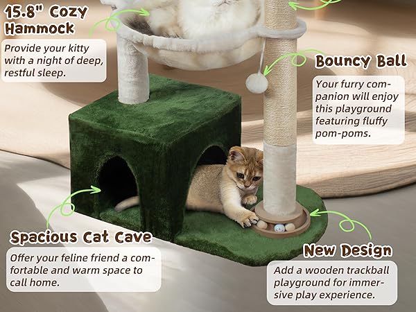 Amazon.com : Fantasreen Cat Tree 38