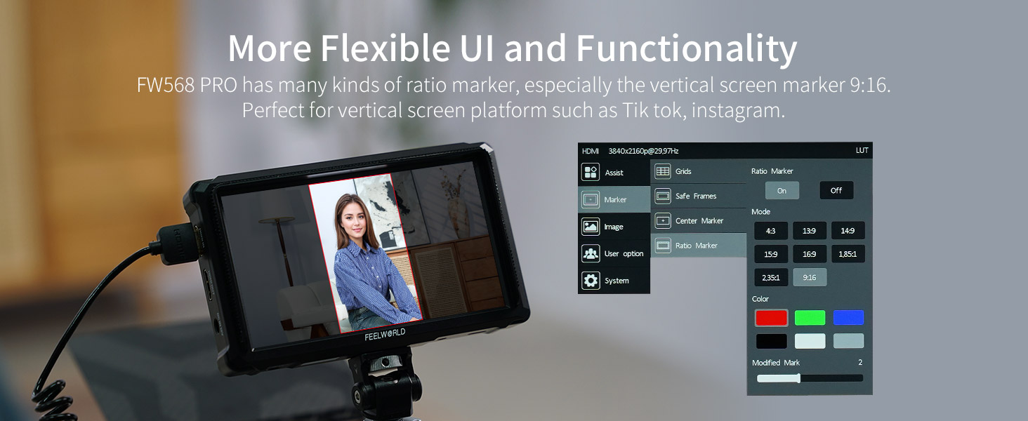 external camera monitor
