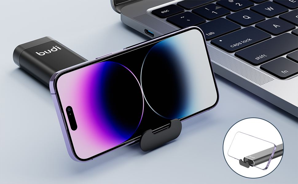 BUDI [Upgrade Model] Multifunctional 9 in1 SD Card Reader