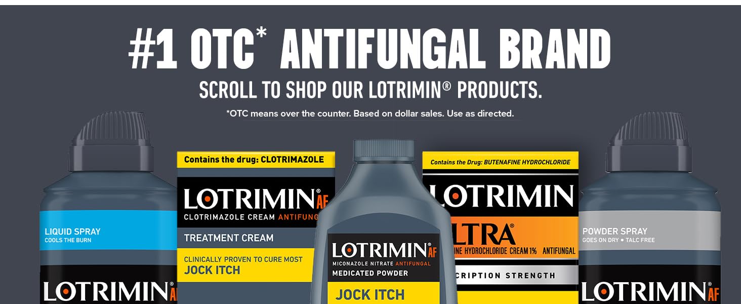 #1 OTC antifungal brand