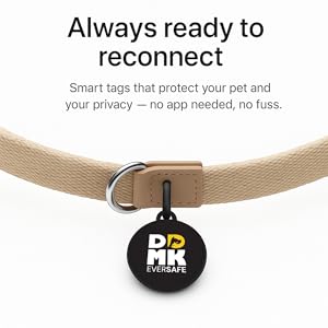 pet tag Super Durable & Waterproof Smart QR Technology No Subscriptions or Batteries Personalized