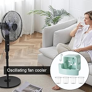 Adaptador Refrescante Con Para Ventilador