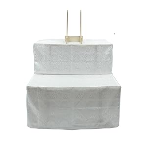Amazon｜二段祭壇用 白布 カバー 幅60cm 木製祭壇 後飾り 白布覆
