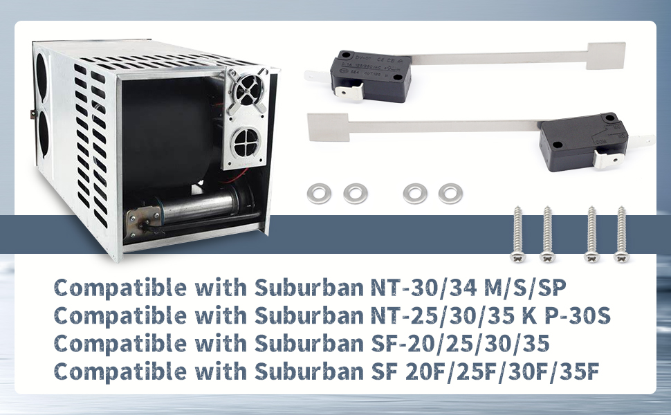 230509 RV Furnace Low Air Flow Sail Switch Assembly Replacement for Suburban Furnace