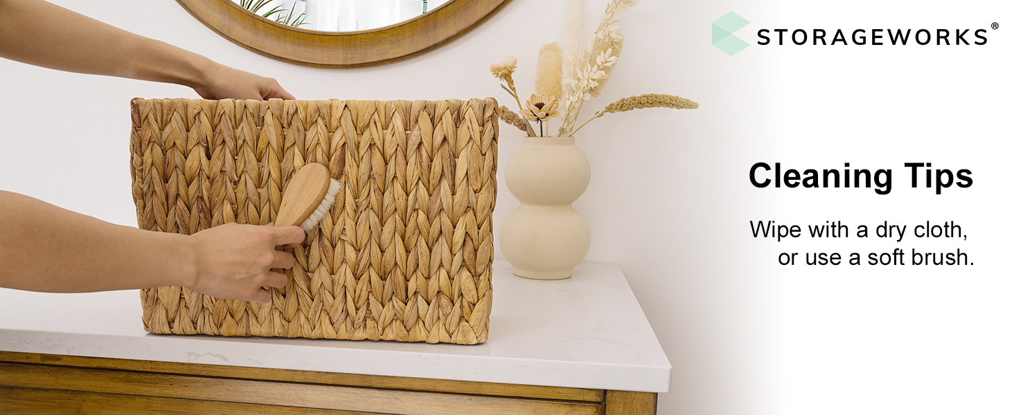 Magazine Wicker Basket