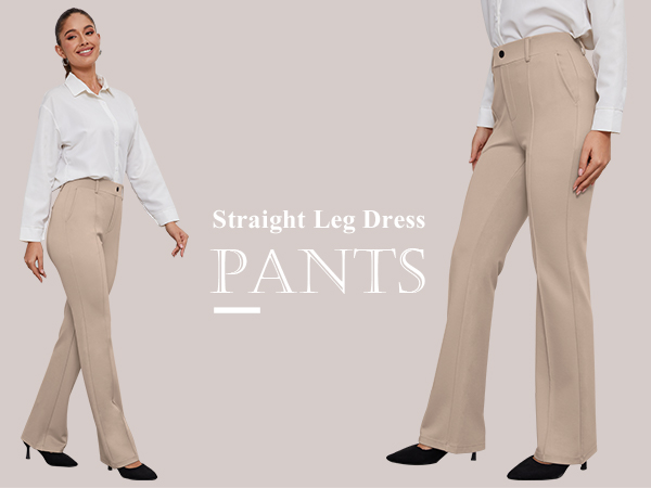 プレクミー precme wide straight slacks Black Split Seam Flared Trousers - Pearson Pants | Marcella