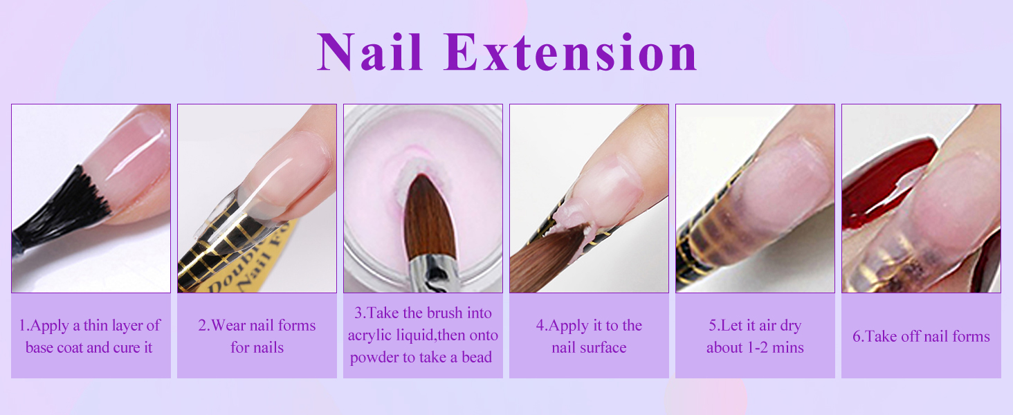 Acrylic Nail Kit,Acrylic Powder Set,Professional Acrylic Nail Kits Set 