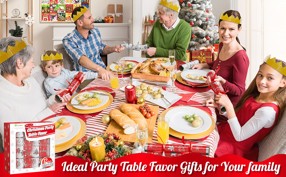 christmas table favors for family
